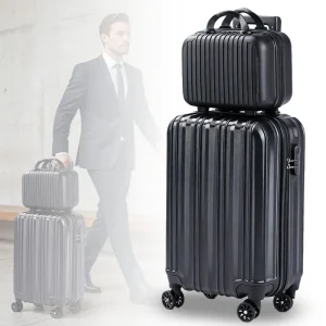 2pc Hardshell Carry On Luggage Set