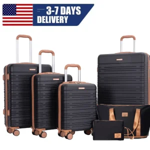 6pc Hardshell Suitcase Luggage Set