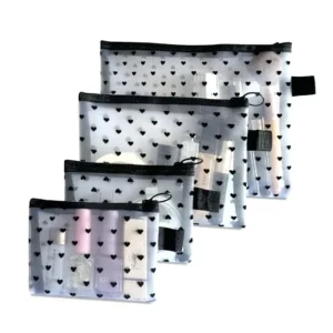 4pc Mesh Cosmetic Makeup Bags