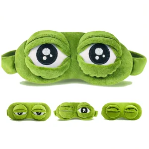 3D Frog Sleep Eye Mask
