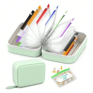 Waterproof Zipper Medicine Pouch Bags